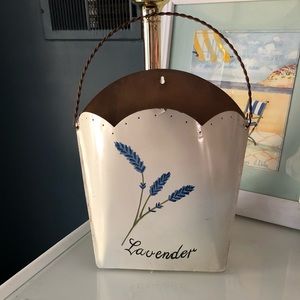 French Lavender wall pocket.